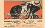 Siracusa Theatro Greco sig. CD &#8211; um 1910