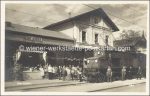 Fotokarte &#8211; Bad Aussee Bahnhof &#8211; um 1930