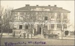 Fotokarte &#8211; Kledering Volksschule &#8211; um 1920