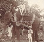 Indien Schiffsreise &#8211; 150 Fotos in Album eingeklebt, div. Formate &#8211; um 1900 (einige gelöst)