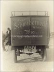 Lieferwagen Honiglebkuchen &#8211; Karl Schwidernoch Witwe &#8211; 2 Fotos 17,9 x 23,9 cm &#8211; Wien