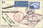 Karte Südamerikafahrt &#8211; Graf Zeppelin &#8211; 29.5.1930