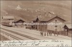 Foto AK Abfaltersbach Bahnhof &#8211; 1903