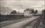 22 Foto AK AEG Eisenbahn Strecke Attnang &#8211; Ebensee &#8211; 1924 (sw)