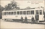 Wien &#8211; Baden Neue Elektrische Lokalbahn &#8211; um 1910