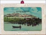 Diaphanie Kartenbrief Herreninsel mit KB-Umschlag um 1900