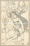 Litho Adria Ausstellung &#8211; Bertold Löffler &#8211; 1913 &#8211; Andruck