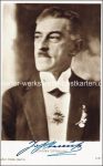 Fotokarte &#8211; Autogramm Johann Strauss &#8211; um 1920
