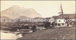 Foto CDV Ansichten von Alt Aussee W. Burger &#8211; um 1880