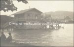 Fotokarte Attersee Seepavillon Seewalchen &#8211; 1926
