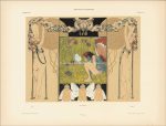 Litho Gerlachs Allegorien &#8211; sig. Kolo Moser &#8211; um 1898 (44 x 35cm)