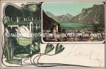 Sammlung 123 AK Traunsee Gmunden Ebensee Traunkirchen viele Lithos nur schöne Karten &#8211; 1893/1920 &#8211; color/sw