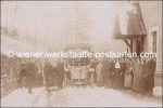 Fotokarte Baden Alland erste Postfahrt &#8211; um 1910