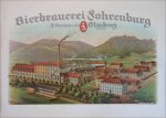 Bludenz Bierbrauerei Fohrenburg &#8211; Plakat 60 x 80 cm &#8211; um 1910