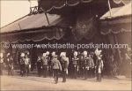 Kaiser Franz Josef Manöver in Rostock/polen 18.9.1890 &#8211; 4 Fotos auf Karton &#8211; 21,5x15cm
