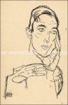 Egon Schiele &#8211; pub Aktion &#8211; 1914
