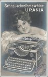 Fotokarte Urania Schreibmaschine &#8211; um 1920
