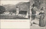 Gröden Langkofel bei St. Ulrich &#8211; 1910