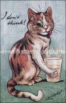 Sammlung mit 190 Stück Louis Wain meist Katzen &#8211; sehr gute Qualität &#8211; 1900/1935 &#8211; color/sw