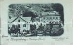 Neusponding Posthotel Hirsch &#8211; um 1900