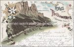 Litho Prosslinerhütte Seiseralpe &#8211; 1900