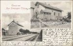 Vitez Bahnhof Postamt &#8211; 1905