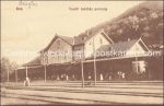 Des Bahnhof &#8211; um 1910