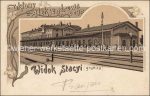 Litho Aleksandrowa Bahnhof &#8211; 1903
