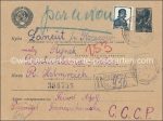 Russland Reko Luftpostbrief &#8211; 1940 &#8211; eine Marke mit Fehler