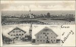 Lot 145 AK Salzburg Stadt, Land mit Details &#8211; 1898/1960 &#8211; color/sw