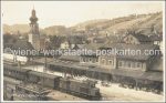 Fotokarte Feldkirch Bahnhof &#8211; um 1925