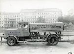 Burgenland Strassenreinigung Automobil &#8211; um 1925 &#8211; Foto 230 x 170 mm