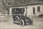 Foto Wien Fiaker &#8211; Automobil Gesellschaft &#8211; um 1910