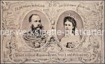 Kaiser Franz Josef und Elisabeth &#8211; CDV um 1879 &#8211; leicht fleckig