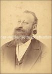 Ludwig Anzengruber mit Unterschrift &#8211; Kabinettfoto um 1870 &#8211; fleckig