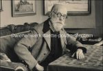 Otto Modersohn um 1940 &#8211; Foto in Passepartout &#8211; 18&#215;12,8 cm