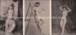 34 Fotolichtdrucke Erotik um 1900 19,5&#215;9 cm