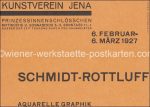Ausstellung Kunstverein Jena &#8211; Schmidt-Rottluff &#8211; 1927 (Walter Dexel)