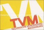 Klappkarte &#8211; Technische Vereinigung Magdeburg &#8211; 1931 (Walter Dexel)