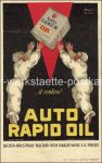 Auto Rapid Oil &#8211; sig. Mucci &#8211; um 1927