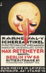 Scherzarktikel Retemeyer &#8211; um 1905
