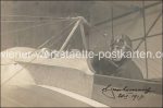 Fotokarte &#8211; Flugzeug Pilot Autogramm &#8211; 1917