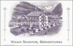 Gossensass Villa Seidler &#8211; um 1920