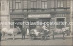 Fotokarte &#8211; Foto Wurbs Friedland Böhmen Fleischerei &#8211; um 1915