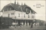 Brezany Bahnhof &#8211; um 1910