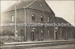 Fotokarte &#8211; Cesvaine Bahnhof &#8211; um 1925