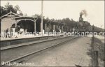Fotokarte &#8211; Bulliem Bahnhof &#8211; um 1920