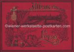 Litholeporello &#8211; Leipzig &#8211; um 1890 &#8211; (gute Erhaltung, 24 Bilder braun)