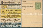 Inserentenpostkarte &#8211; Wien &#8211; 1907
