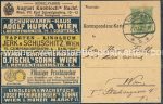 Inserentenpostkarte &#8211; Wien &#8211; 1907